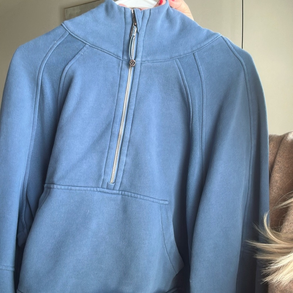 Lululemon Oversized Scuba Half Zip M/L